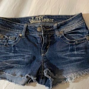 Wallflower jean shorts size 5